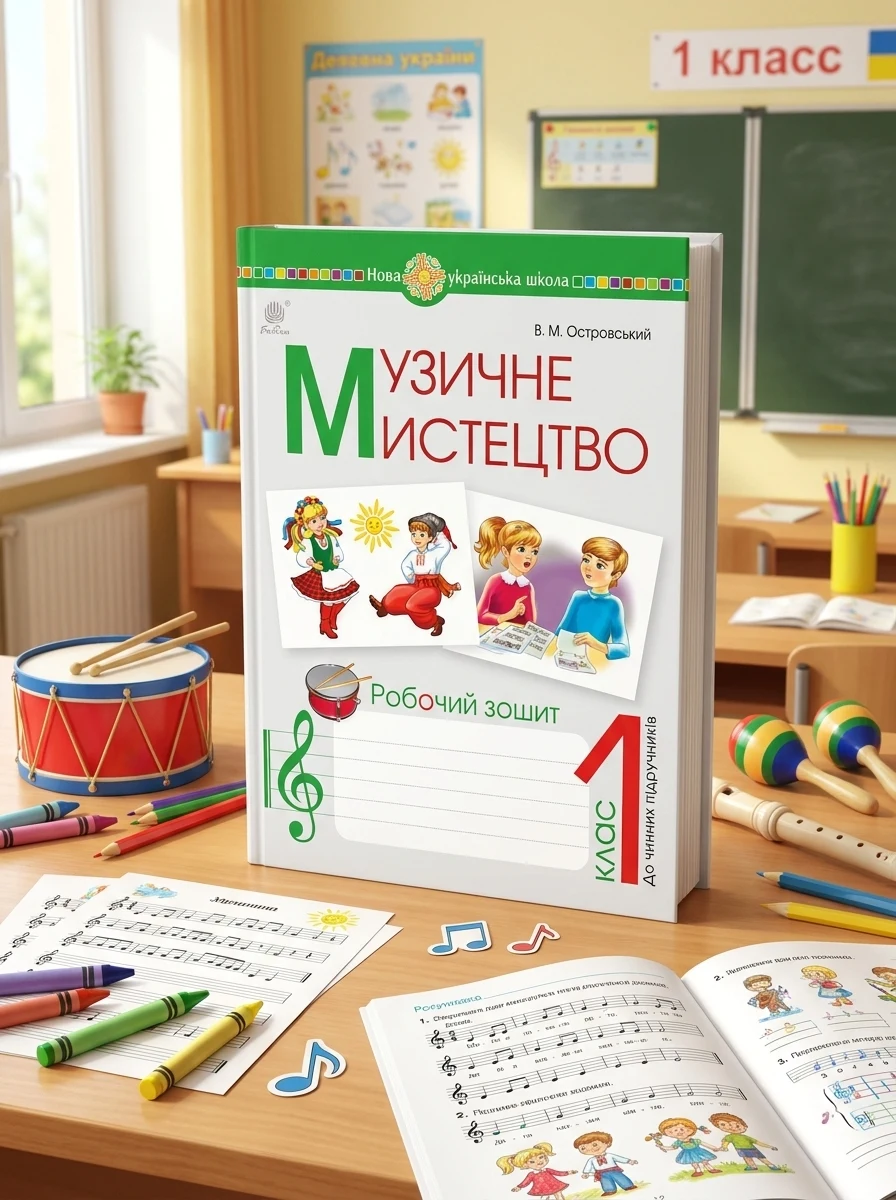 Музичне мистецтво. 1 клас. Робочий зошит — Дитяча література