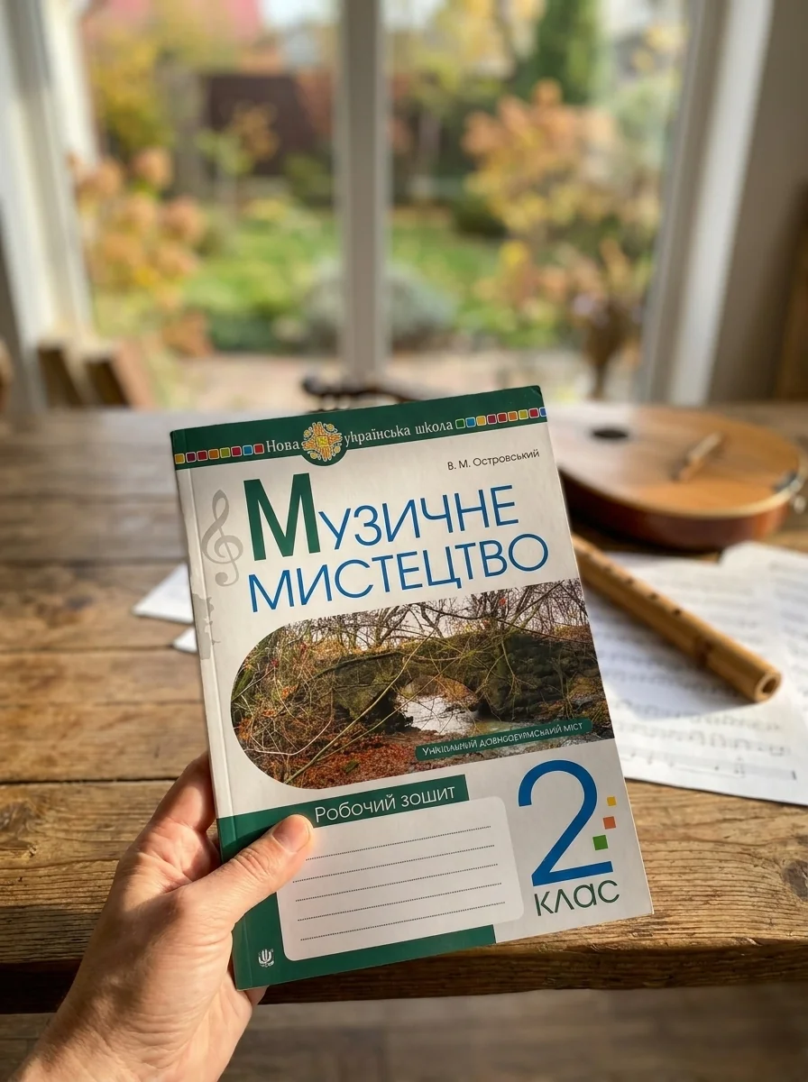 Музичне мистецтво. 2 клас. Робочий зошит — Вивчення мов