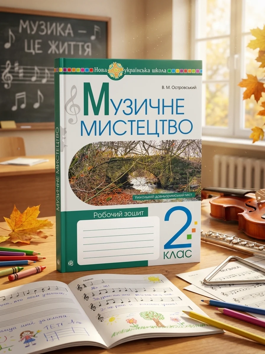 Музичне мистецтво. 2 клас. Робочий зошит — Вивчення мов