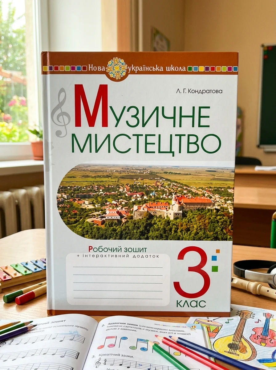Музичне мистецтво. 3 клас. Робочий зошит — Дитяча література