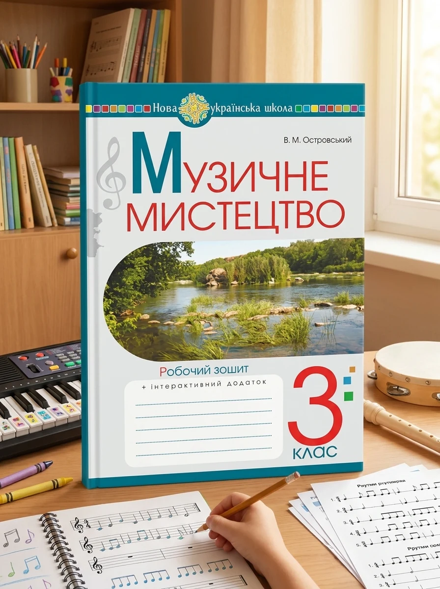 Музичне мистецтво. 3 клас. Робочий зошит — Вивчення мов