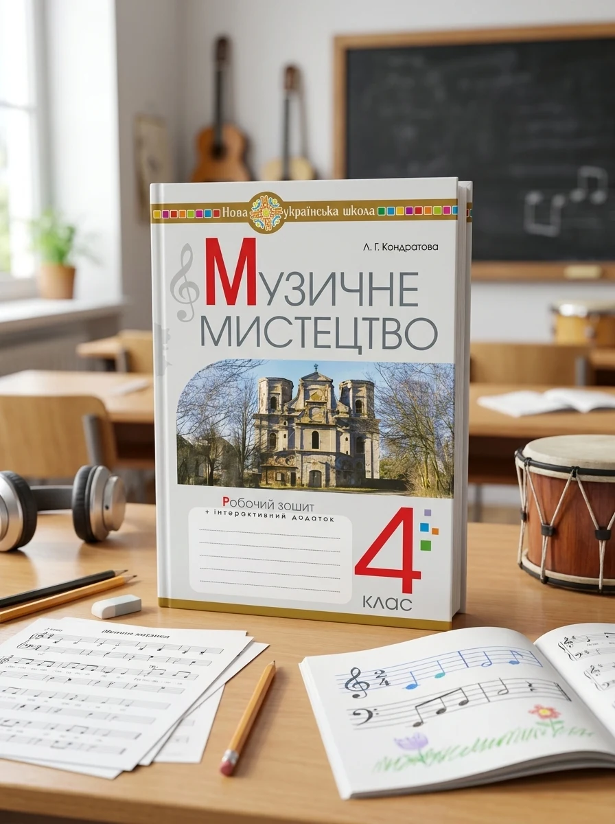 Музичне мистецтво. 4 клас. Робочий зошит — фото 2