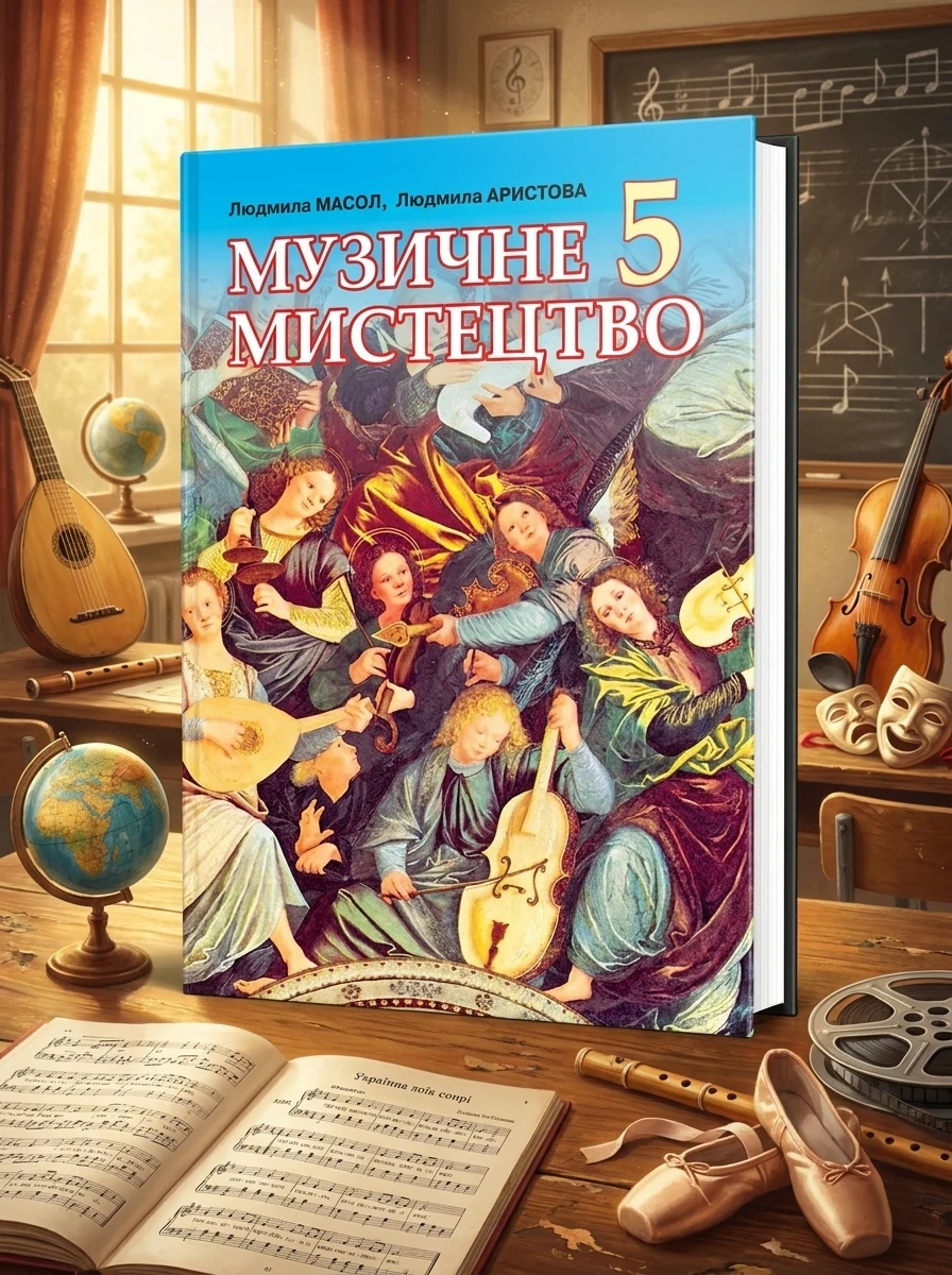 Музичне мистецтво. 5 клас. Підручник Масол Л. — фото 2