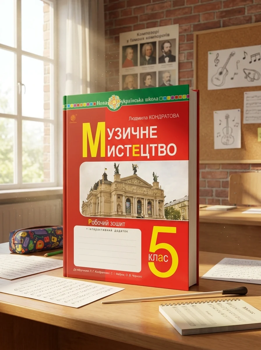 Музичне мистецтво. 5 клас. Робочий зошит — фото 2