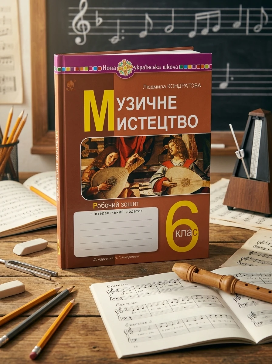 Музичне мистецтво. 6 клас. Робочий зошит — фото 2
