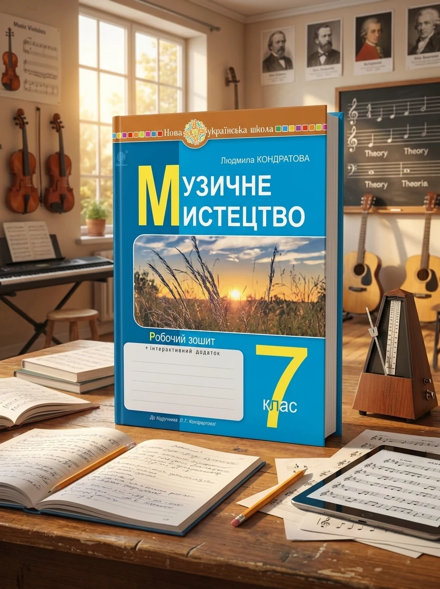 Музичне мистецтво. 7 клас. Робочий зошит — Дитяча література