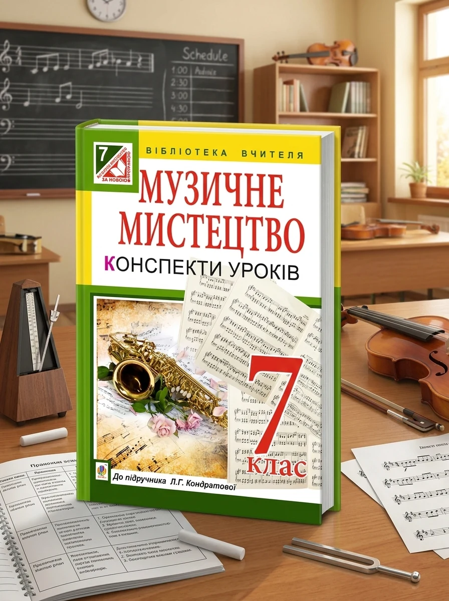 Музичне мистецтво. Конспекти уроків. 7 клас — фото 2