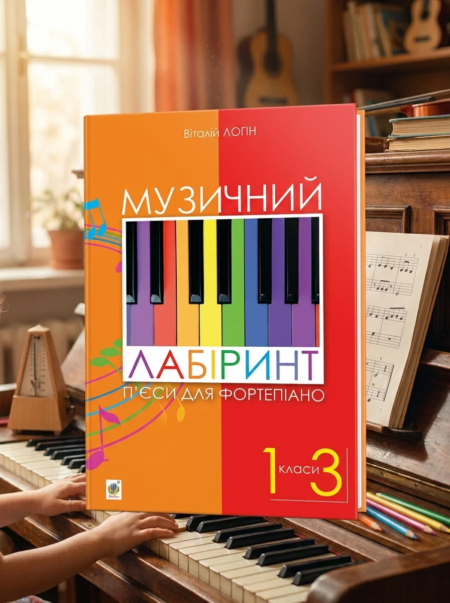 Музичний лабіринт. П’єси для фортепіано. 1-3 клас — Дитяча література