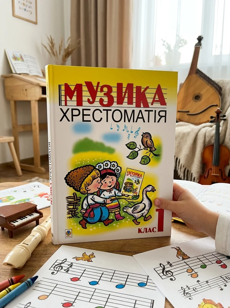 Музика. Хрестоматія. 1 клас — фото 2