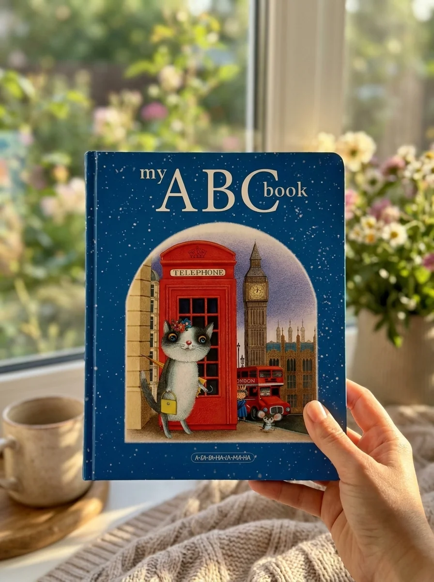 My ABC book. Англійська абетка — Вивчення мов