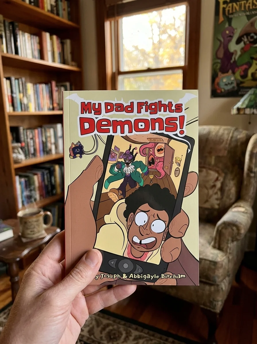 My Dad Fights Demons! — Bobby Joseph, обкладинка