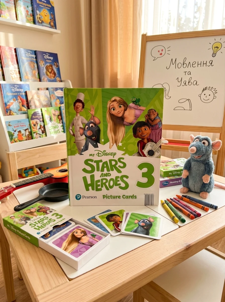 My Disney Stars and Heroes 3 Picture Cards — Дитяча література