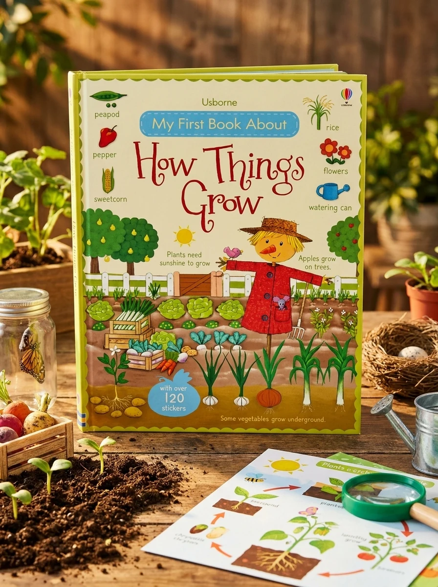 MY FIRST BOOK ABOUT HOW THINGS GROW — Розалінда Боннет, фото 2