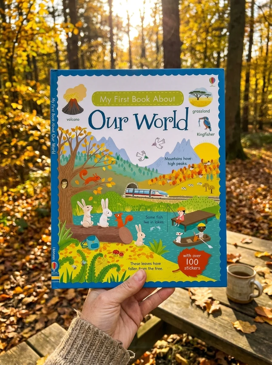 MY FIRST BOOK ABOUT OUR WORLD — Керолайн Янг, обкладинка