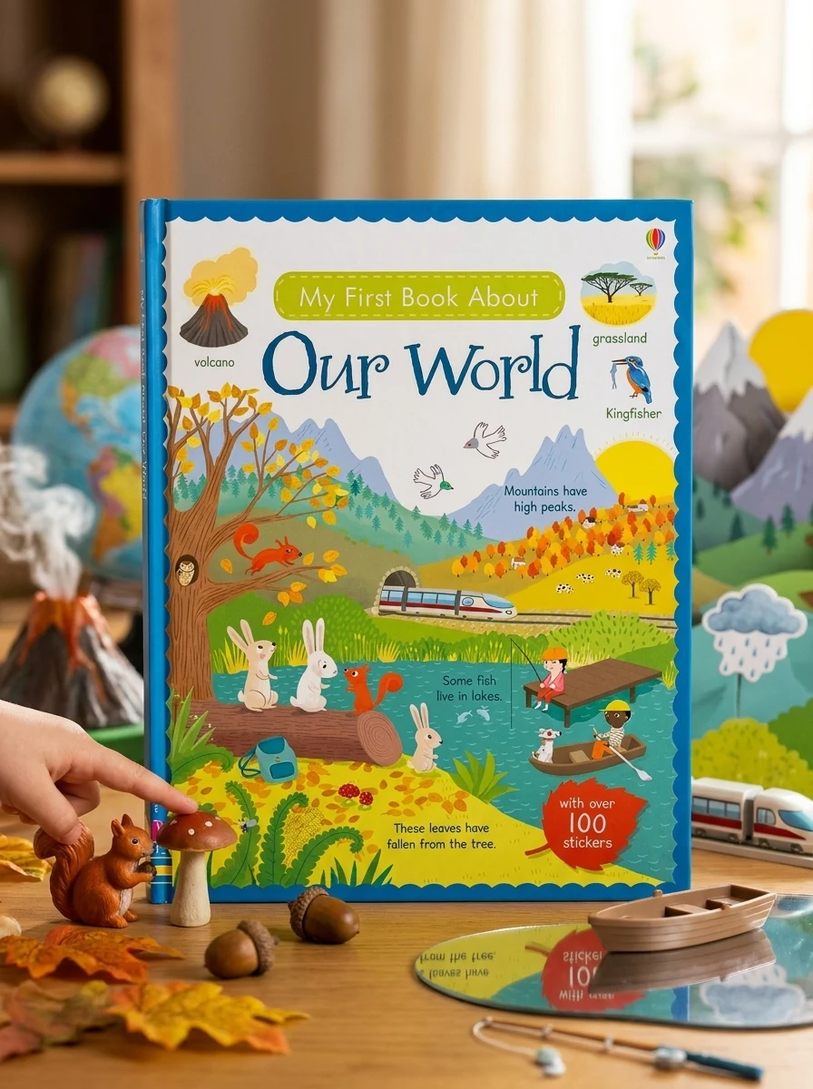 MY FIRST BOOK ABOUT OUR WORLD — Дитяча література