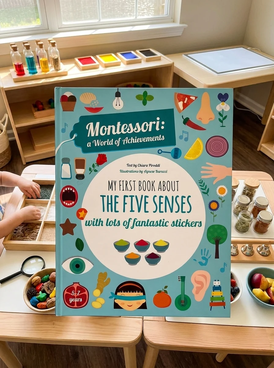 My First Book about the Five Senses: Montessori Activity Book — Дитяча література