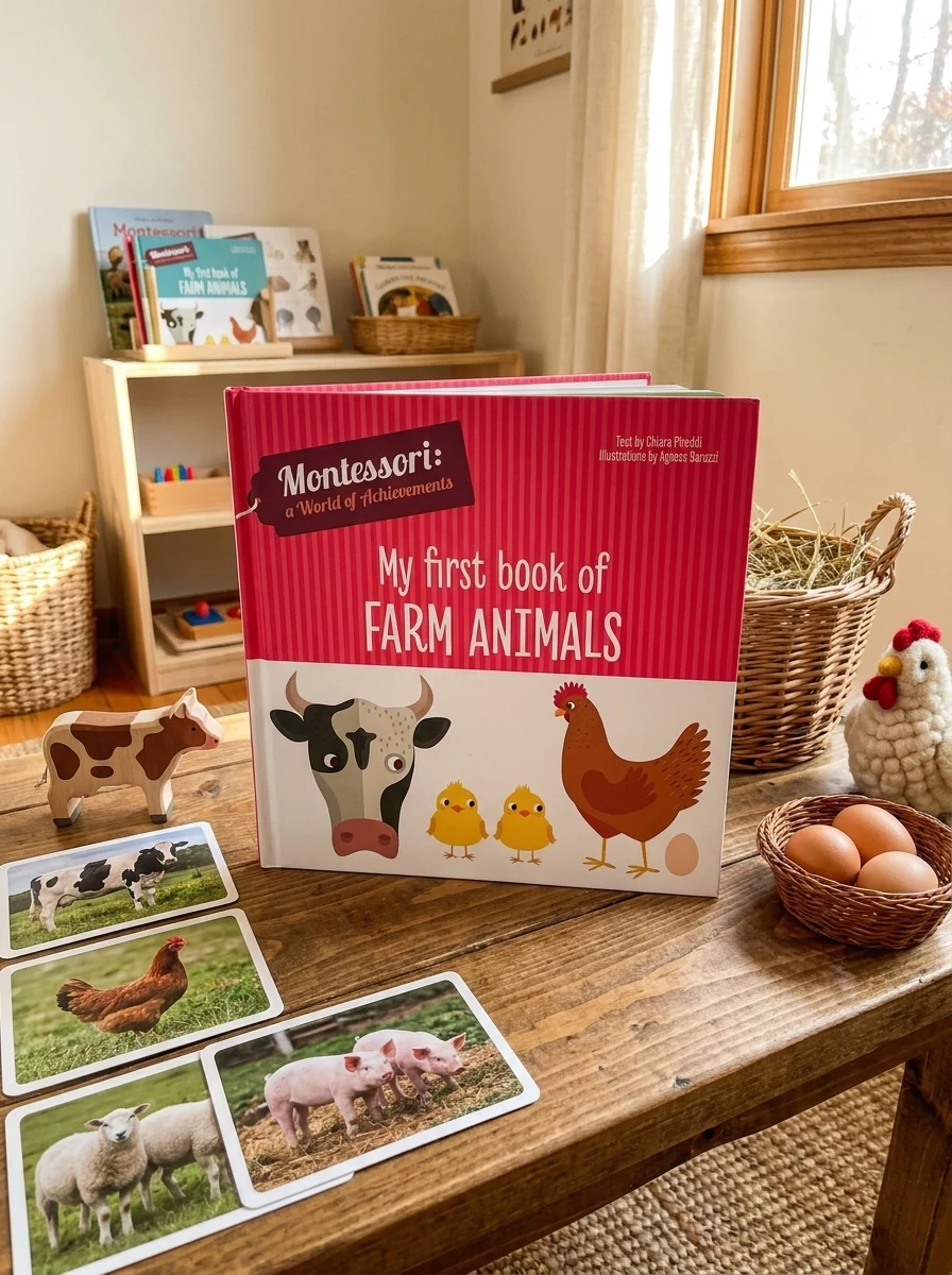 My First Book of Farm Animals. Montessori: A World of Achievements — Дитяча література