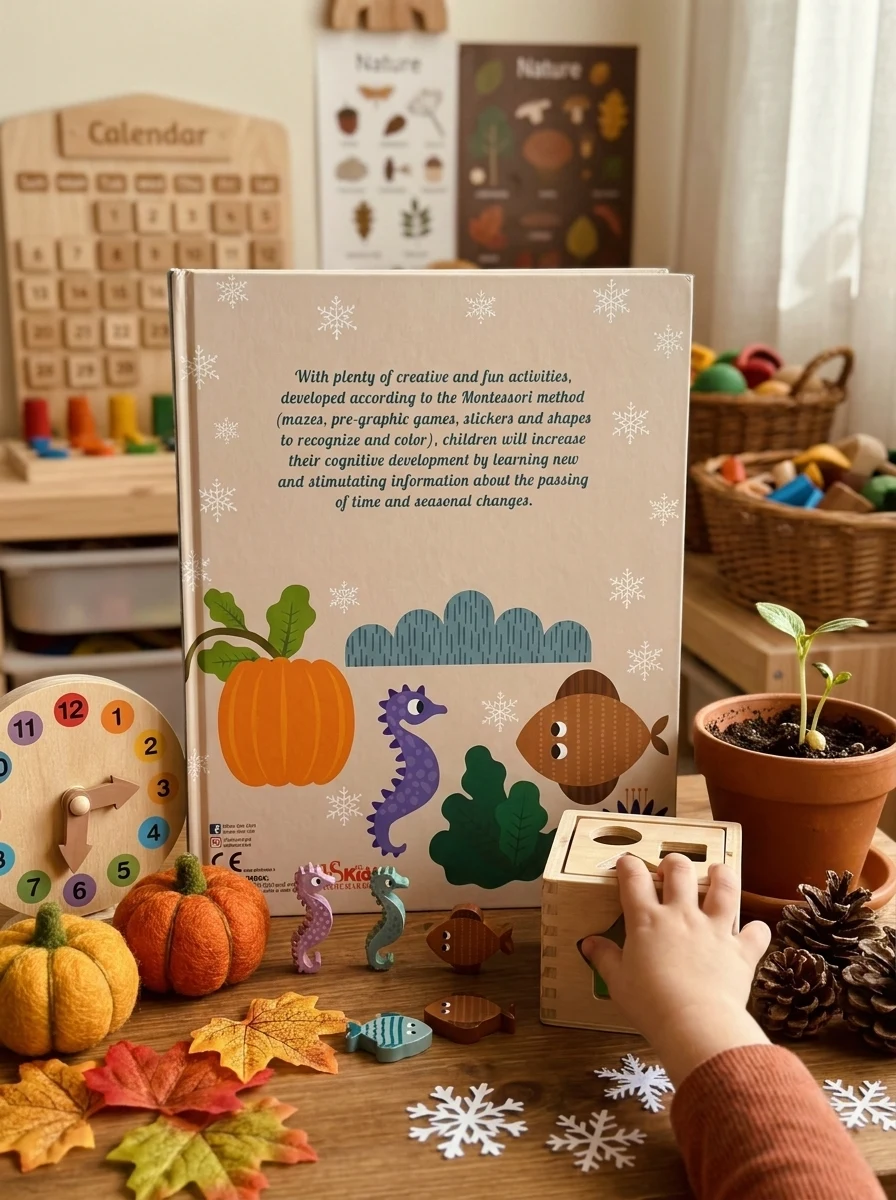 My First Book of the Seasons: Montessori Activity Book — Дитяча література