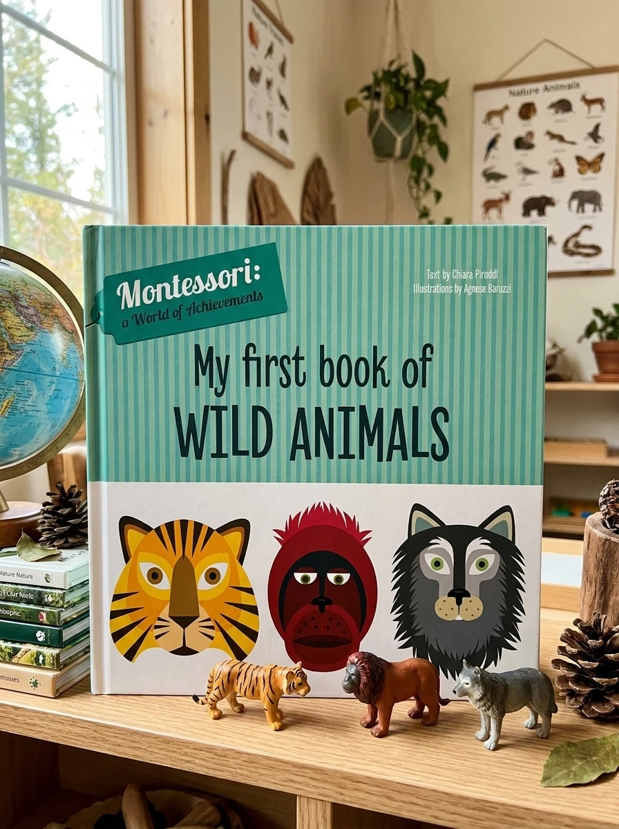 My First Book of Wild Animals. Montessori: A World of Achievements — Дитяча література