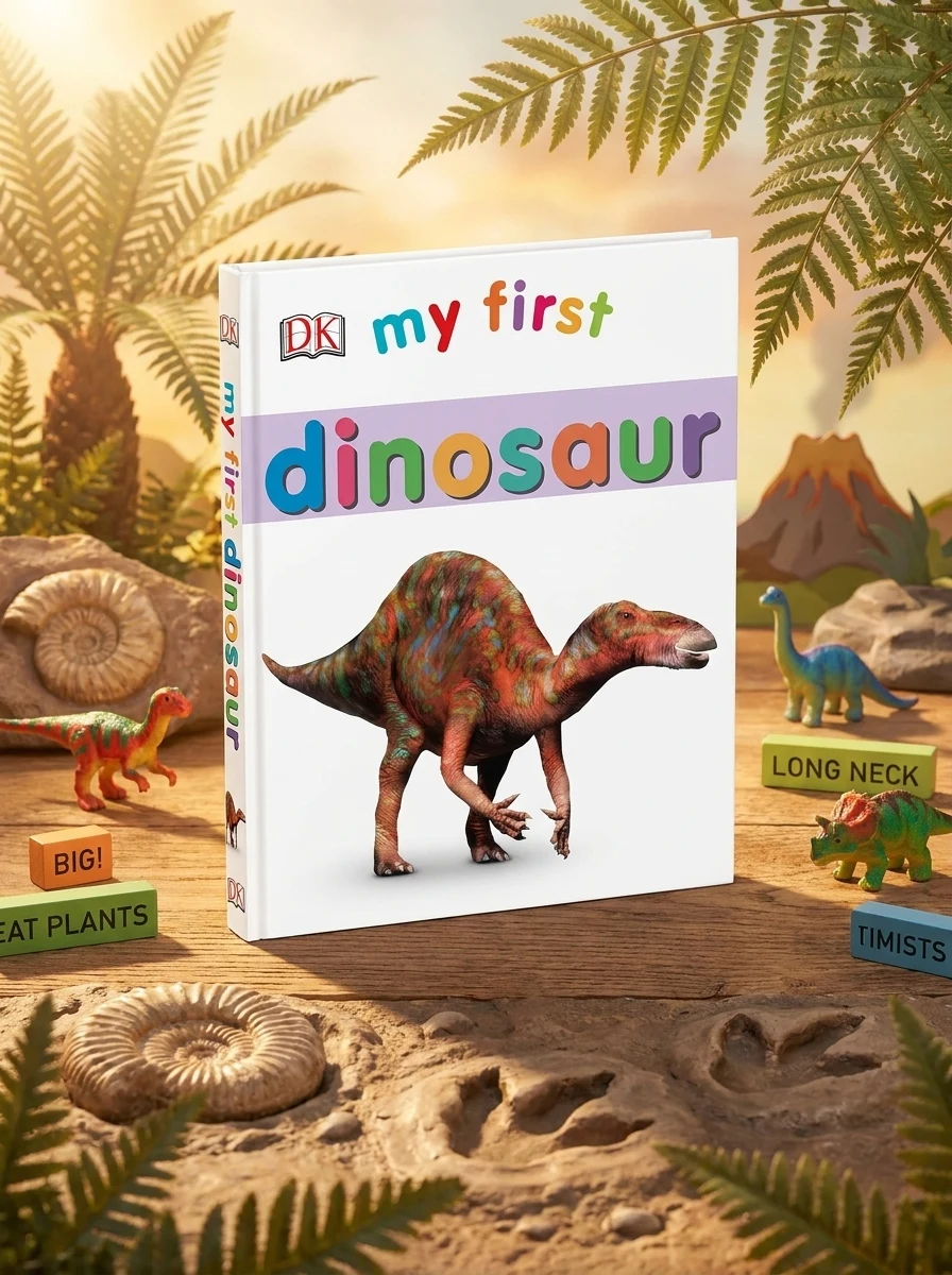 My First Dinosaur — Дитяча література