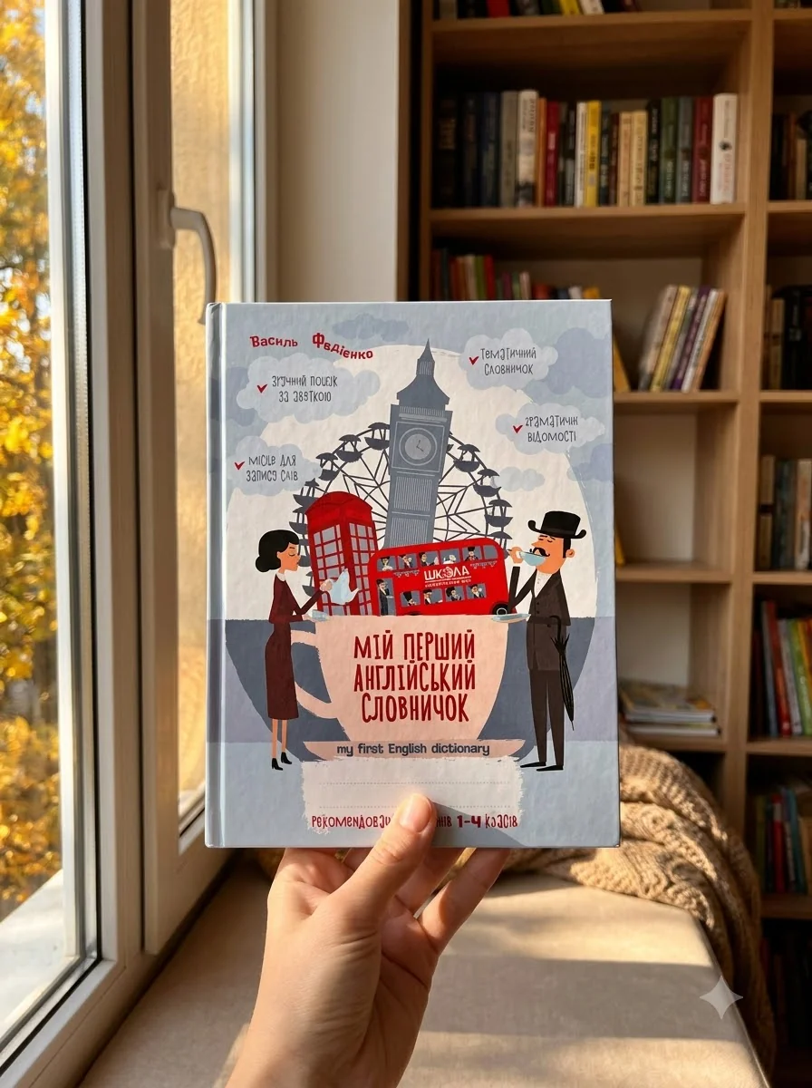 My first English dictionary. Мій перший англійський словничок. 1-4 класи | купити книгу онлайн