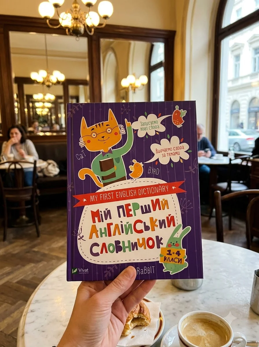 My first English dictionary. Мій перший англійський словничок. Кіт і кролик. 1-4 класи — Розвивальні книги