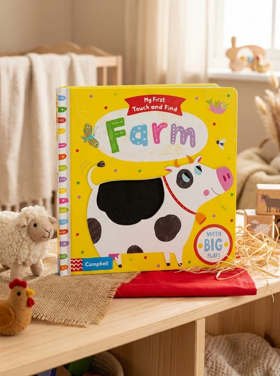 My First Touch and Find: Farm — Дитяча література