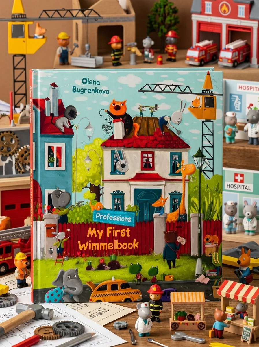 My First Wimmelbook. Professions — Дитяча література