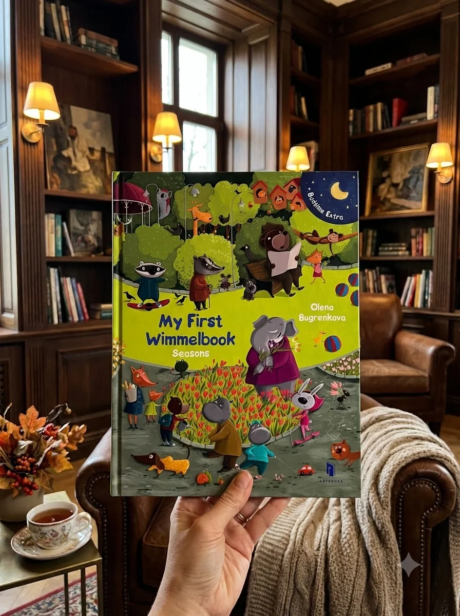 My First Wimmelbook. Seasons — Олена Бугренкова, обкладинка