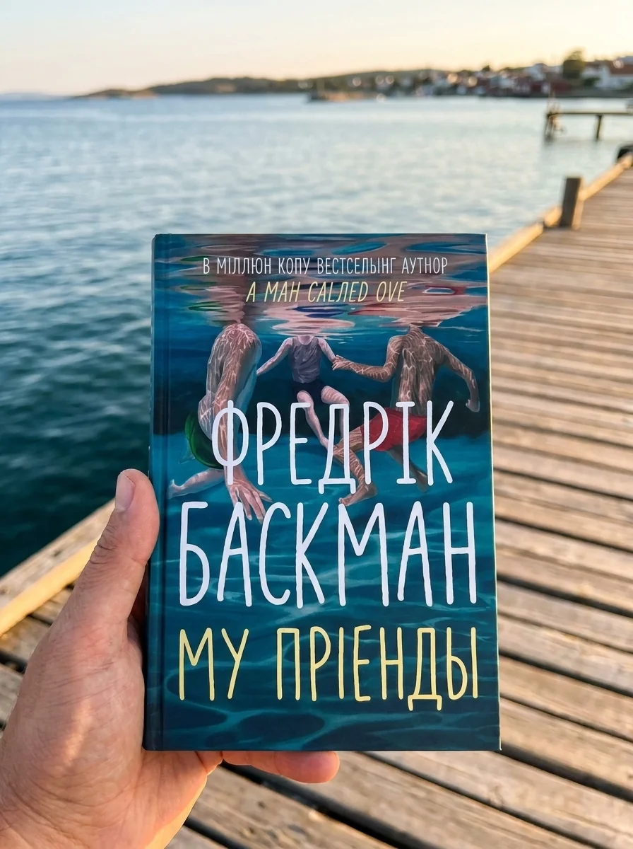 My Friends — Фредрік Бакман, обкладинка