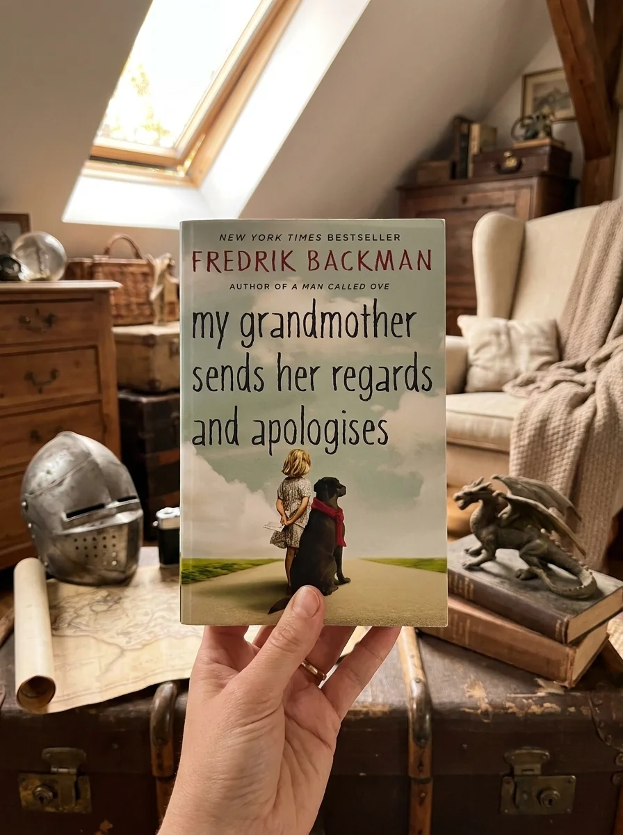 My Grandmother Sends Her Regards and Apologises — Фредрік Бакман, обкладинка