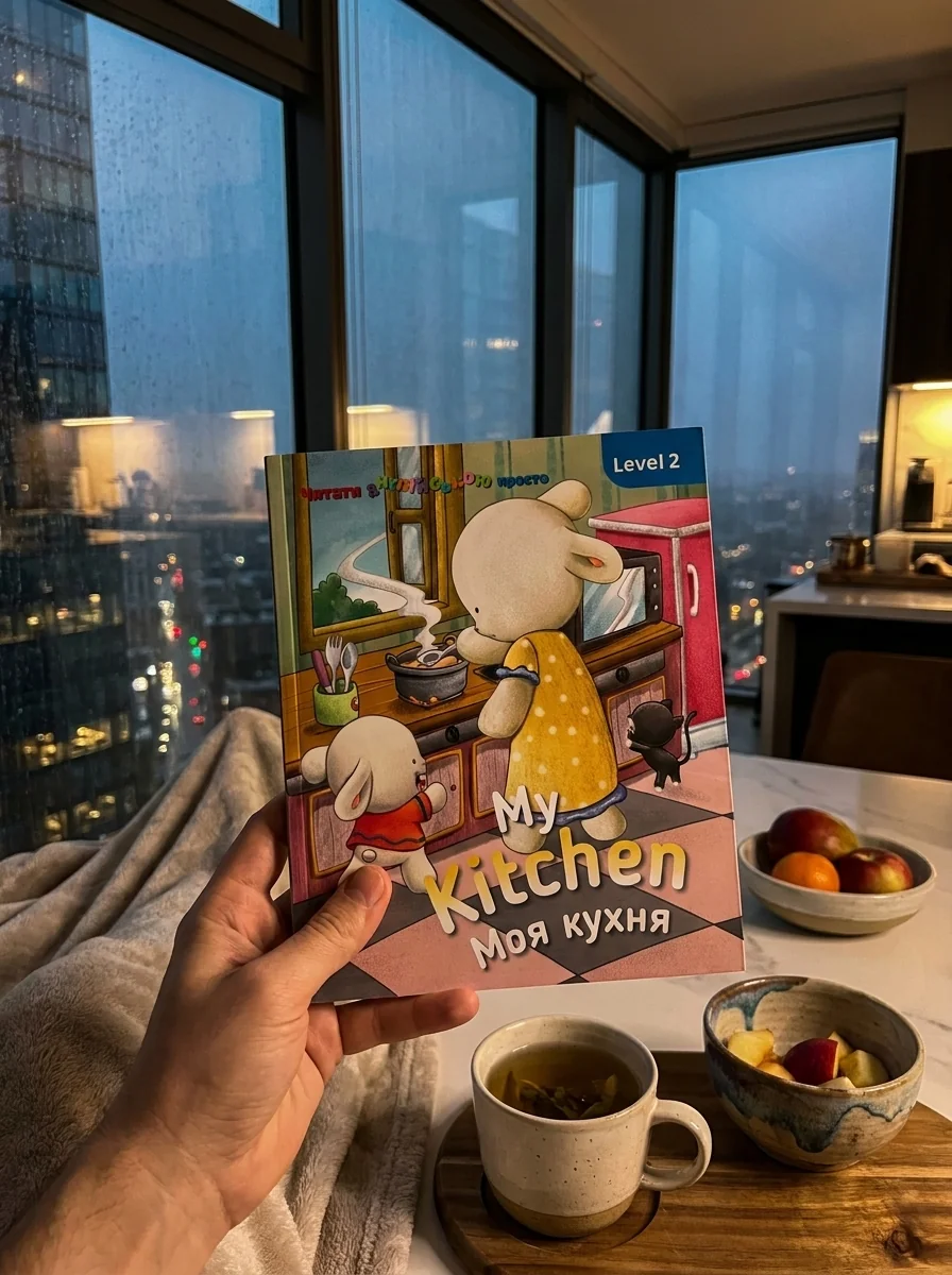 My kitchen. Моя кухня. Level 2 — Розвивальні книги