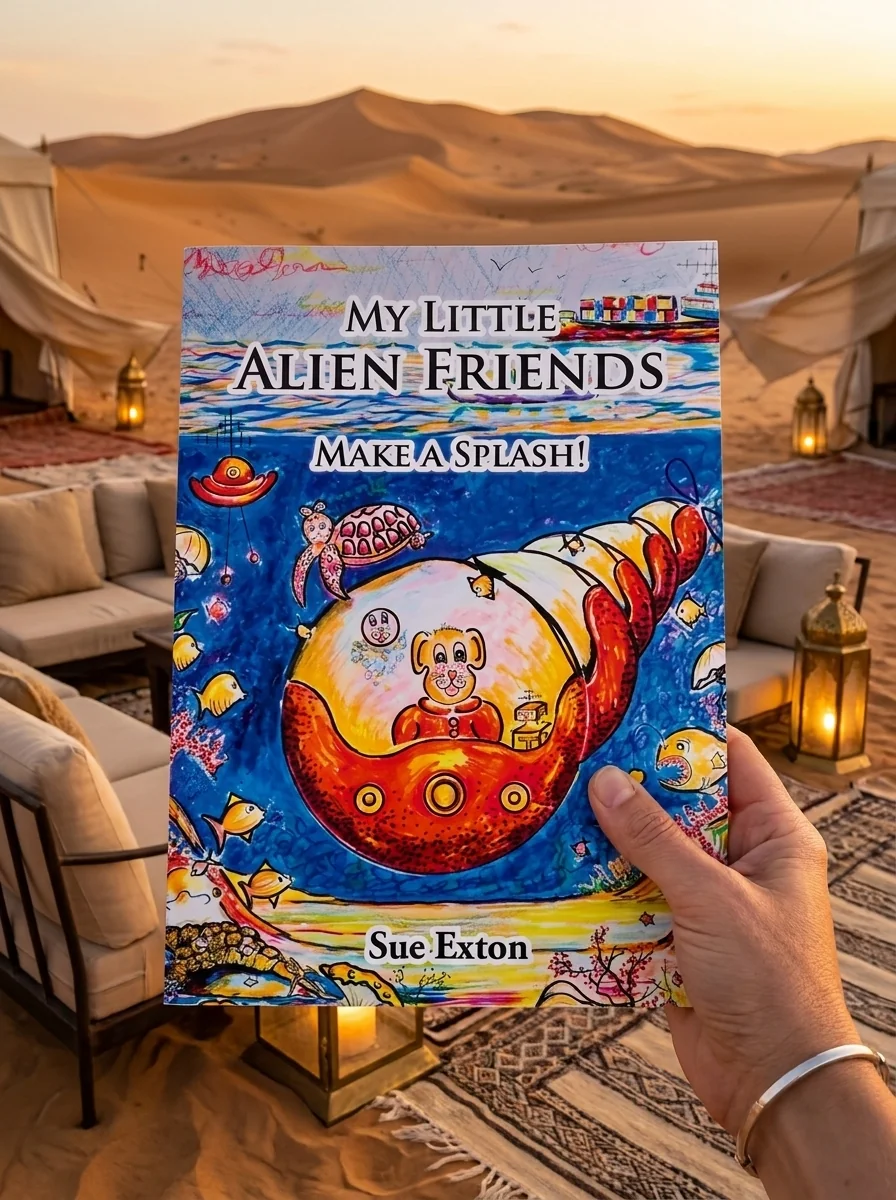 My Little Alien Friends — Sue Exton, обкладинка