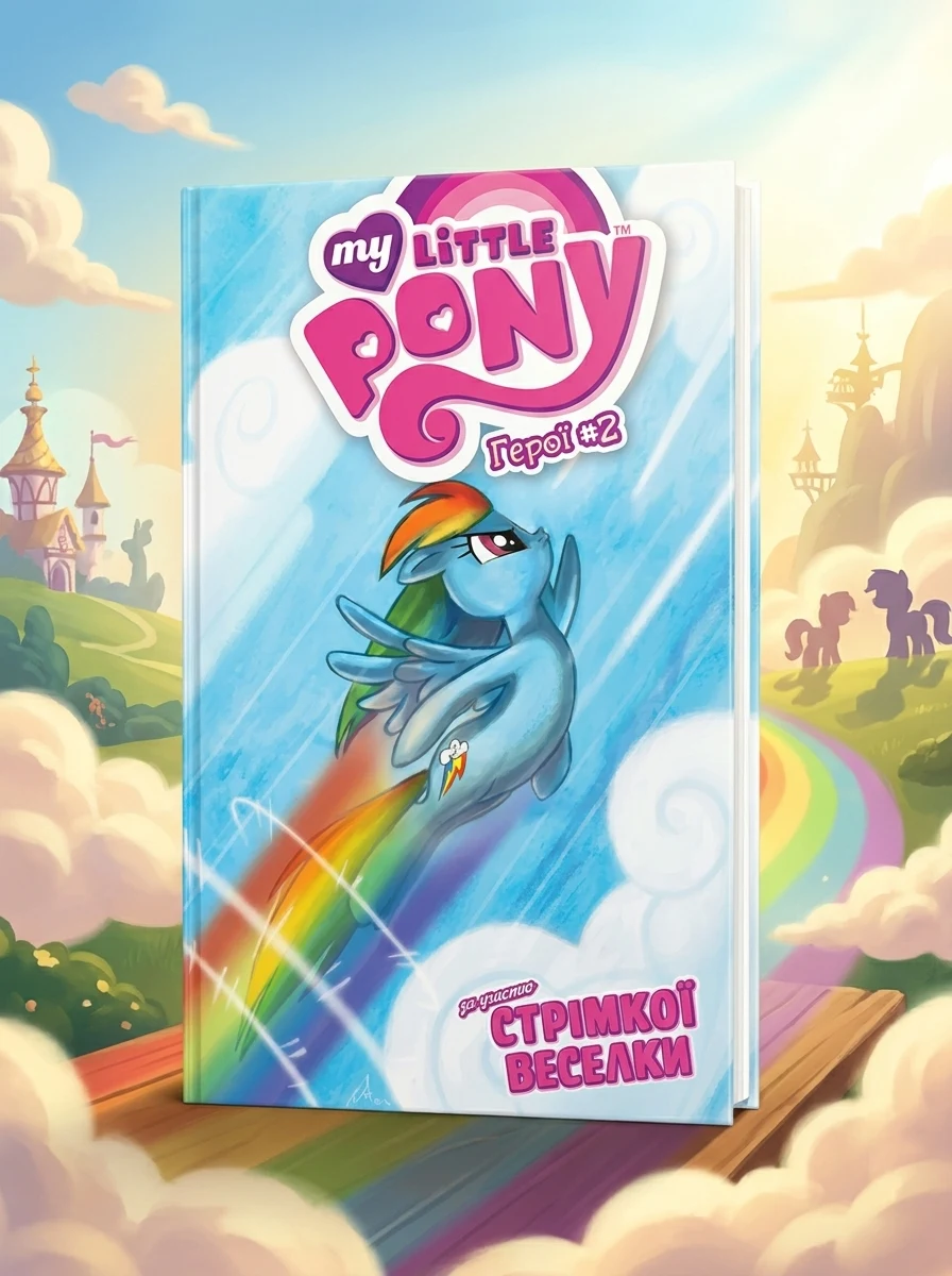 My Little Pony, Герої #2 Стрімка Веселка — Комікси та манґи