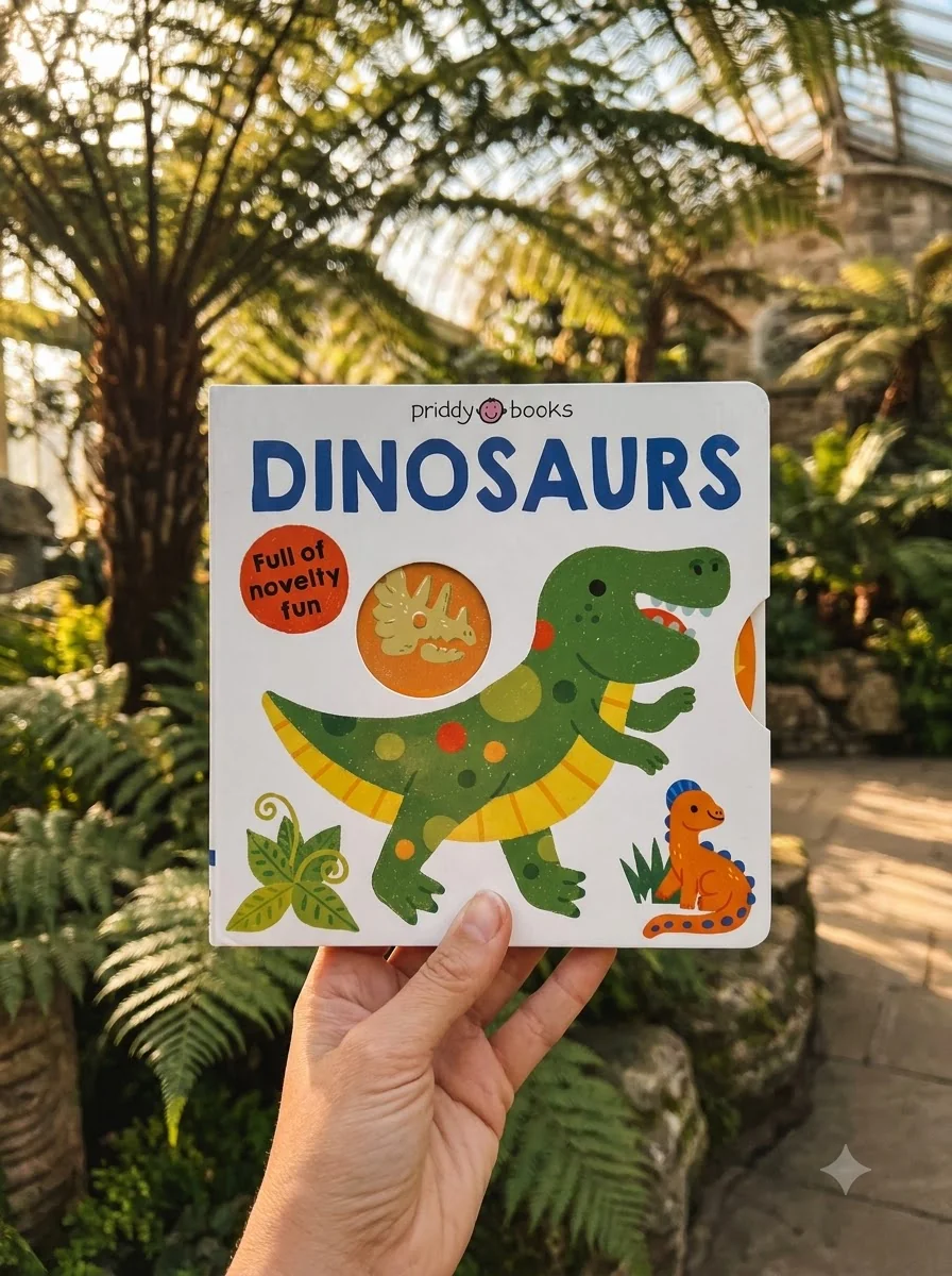 My Little World: Dinosaurs — Роджер Прідді, обкладинка