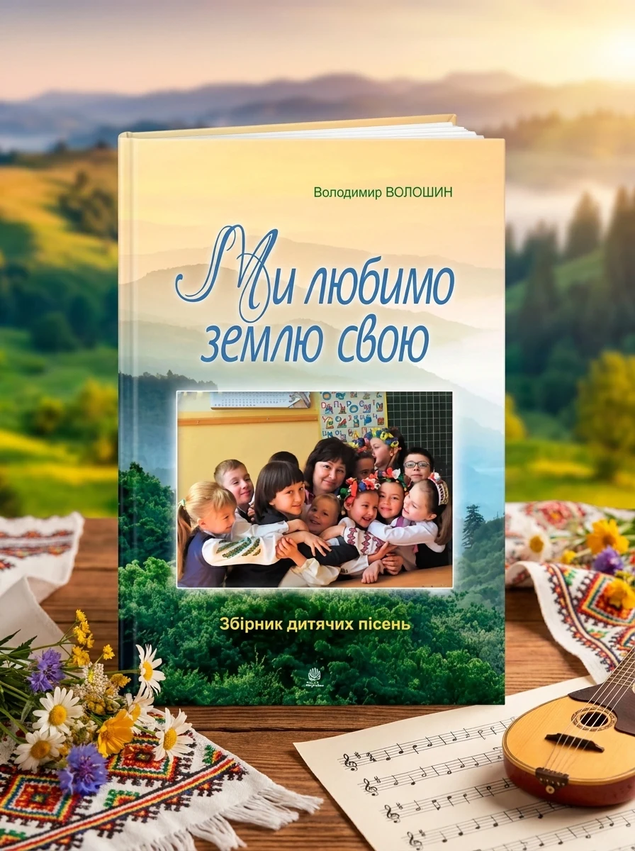 Ми любимо свою землю. Збірник дитячих пісень — Дитяча література