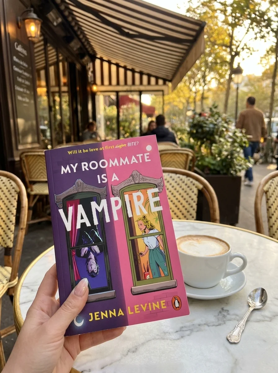 My Roommate Is a Vampire — Дженна Левін, обкладинка