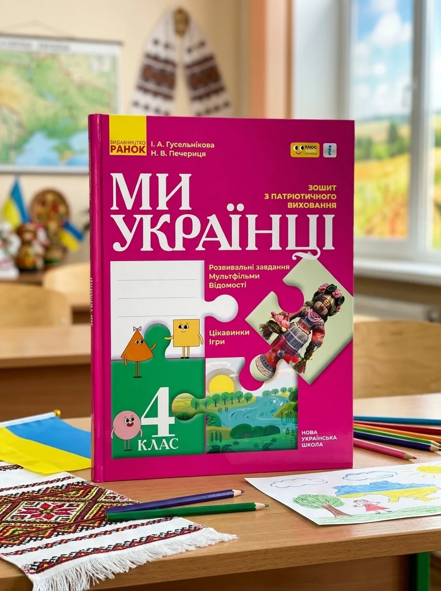 Ми - українці 4 клас. Зошит з патріотичного виховання — Дитяча література