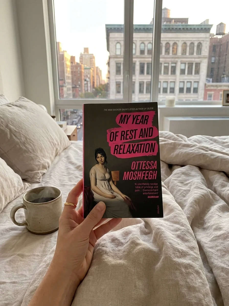 My Year of Rest and Relaxation — Оттесса Мошфег, обкладинка