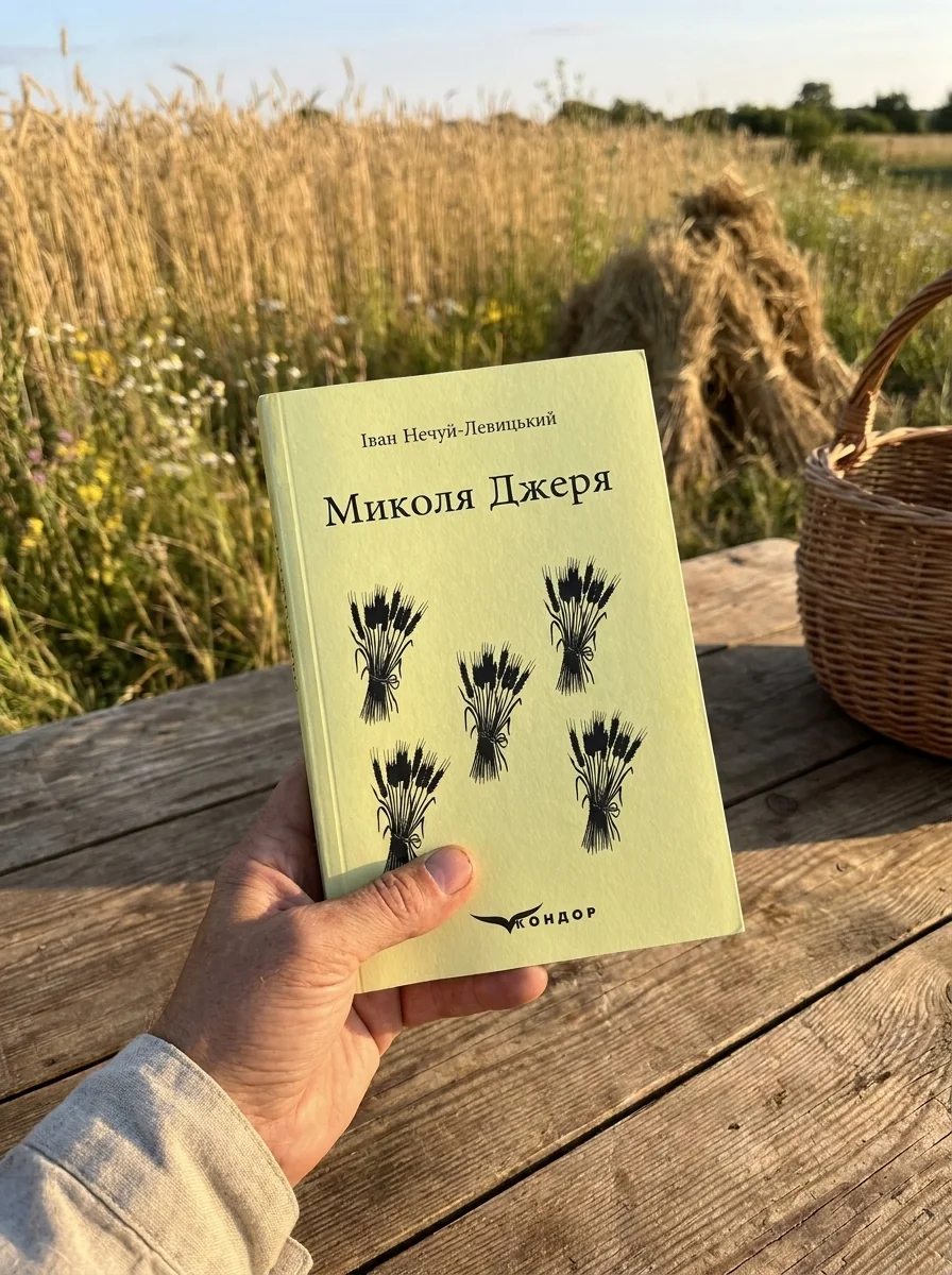 Микола Джеря — Іван Нечуй-Левицький, обкладинка