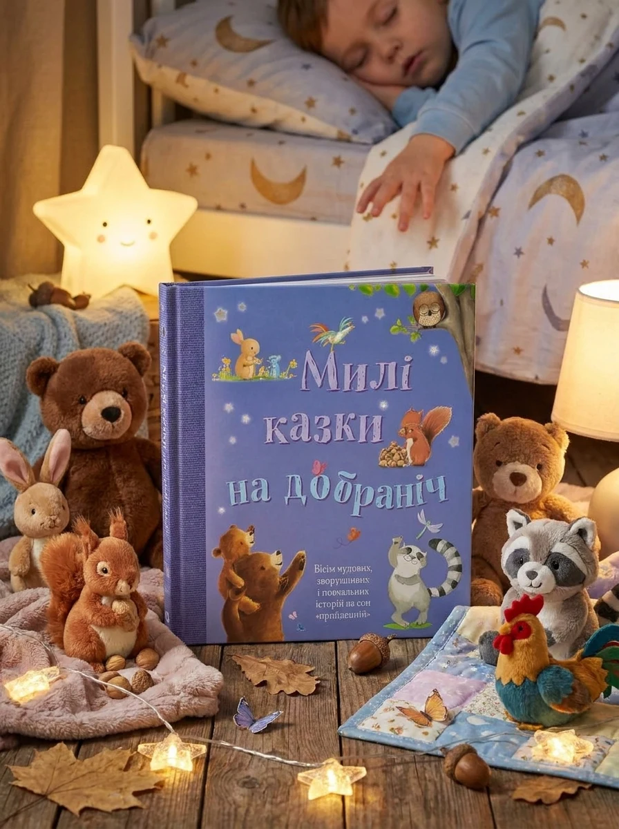 Милі казки на добраніч — Дитячі книги