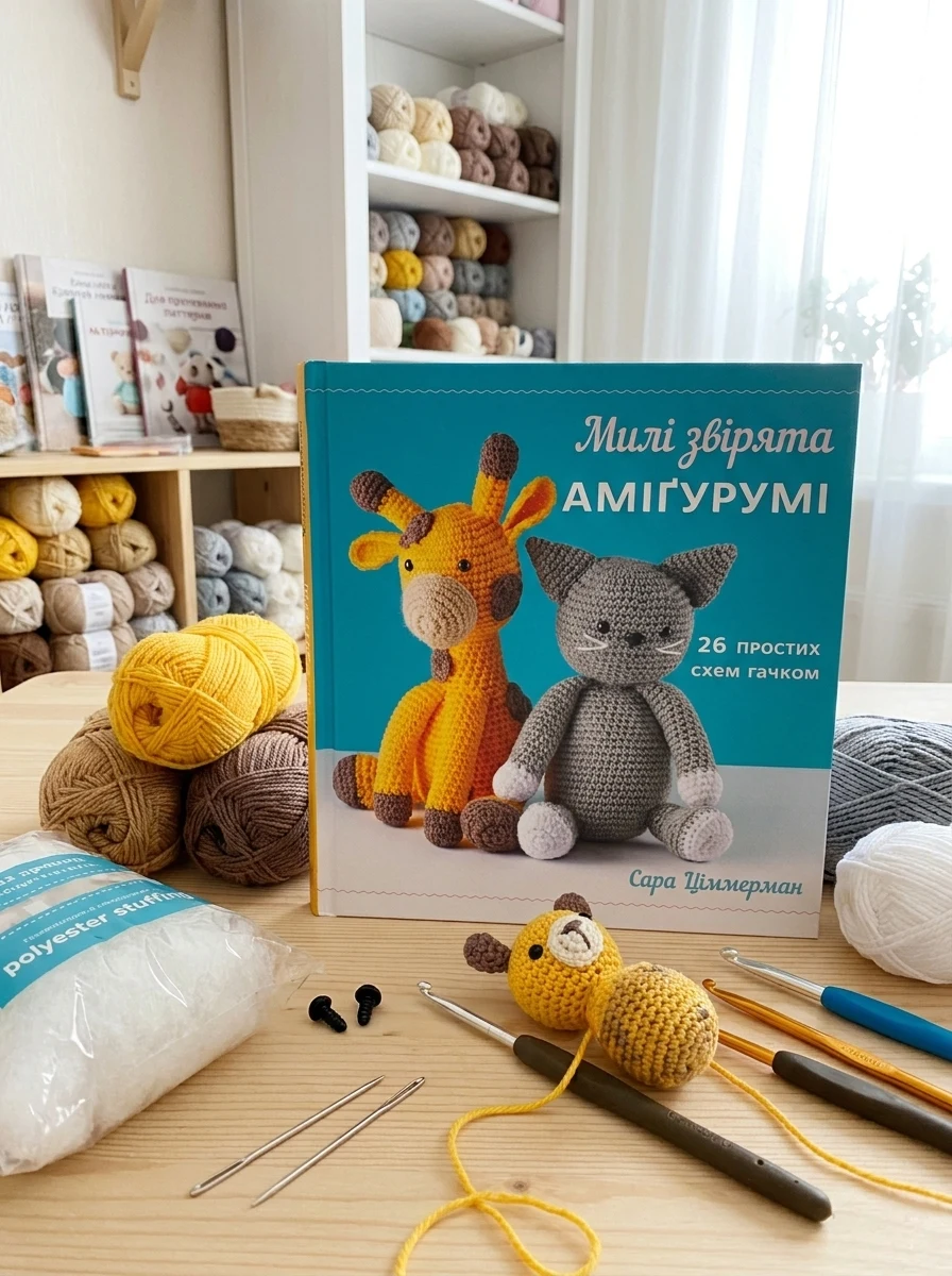 Милі звірята аміґурумі. 26 простих схем гачком — Дім, сім'я, релігія