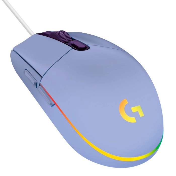 Миша дротова Logitech G102 Lightsync Lilac (910-005854) — фото 2