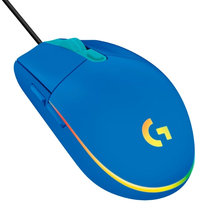 Миша дротова Logitech G102 Lightsync USB Blue (910-005801) — фото 2