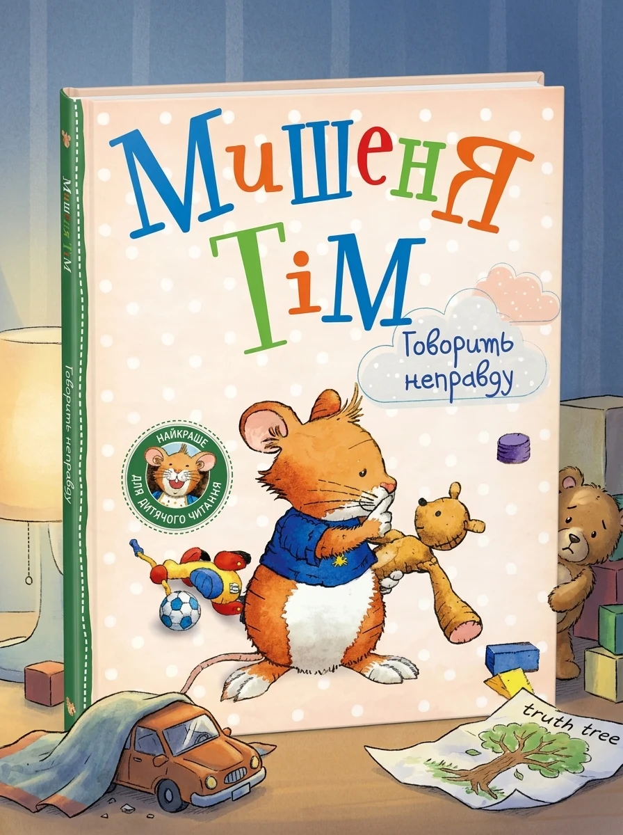 Мишеня Тім говорить неправду — Дитячі книги