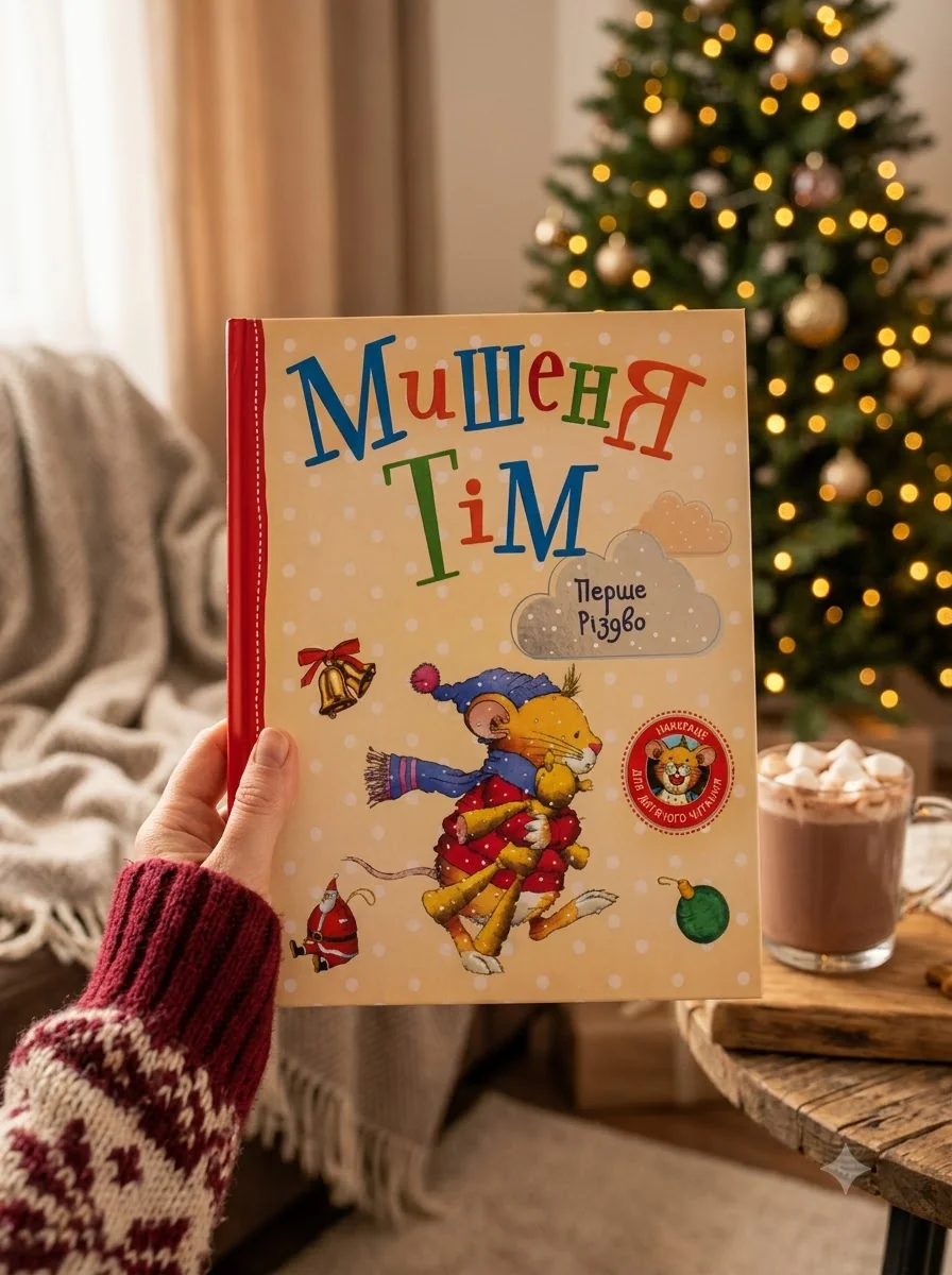 Мишеня Тім. Перше Різдво — Казаліс Анна, обкладинка