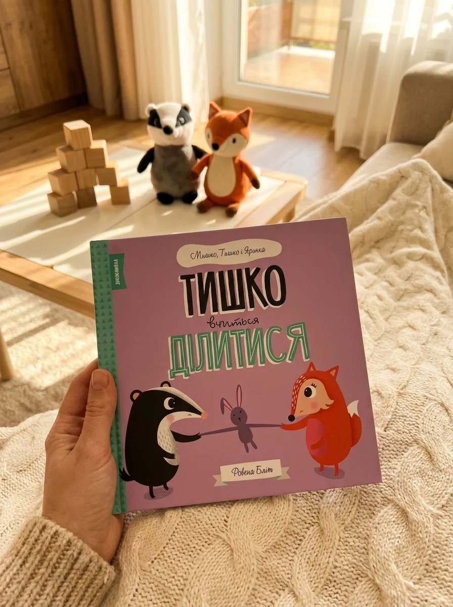 Мишко, Тишко і Яринка. Тишко вчиться ділитися — фото 2