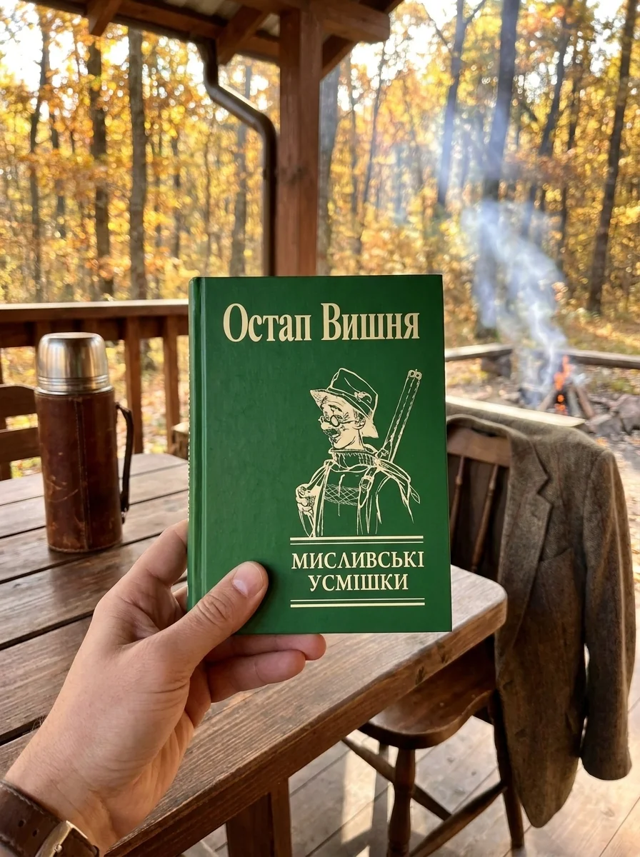 Мисливськi усмiшки — Остап Вишня, обкладинка