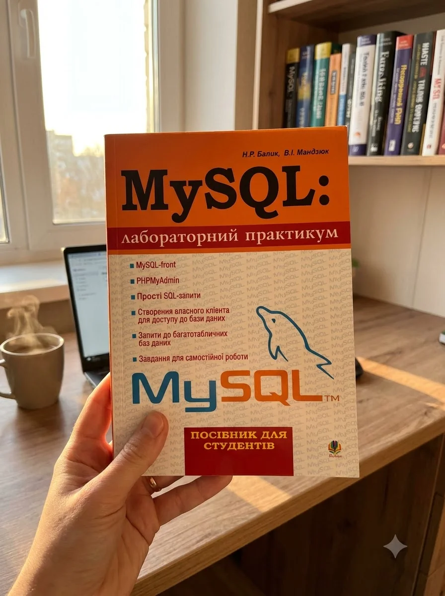MySQL: Лабораторний практикум. Посібник для студентів. — Наука та психологія