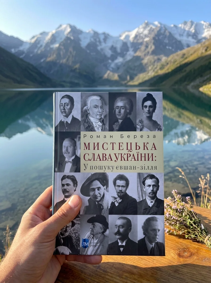 Мистецька слава України: У пошуку євшан-зілля — Береза Роман, обкладинка